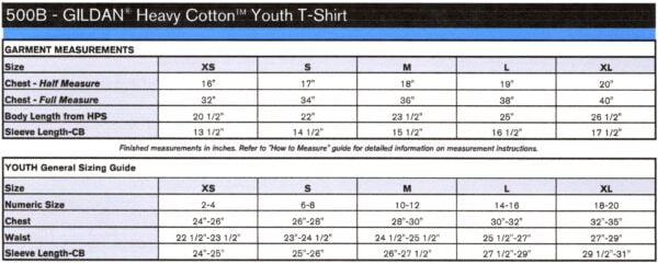T-Shirt - Cotton - Short Sleeve (Youth/Adult) - Image 3