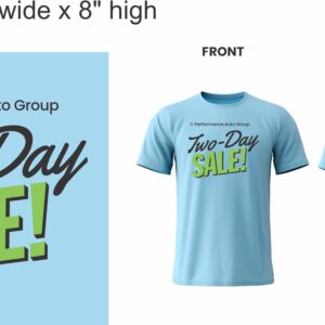 * TWO-DAY SALE * T-Shirt - Cotton - Short Sleeve